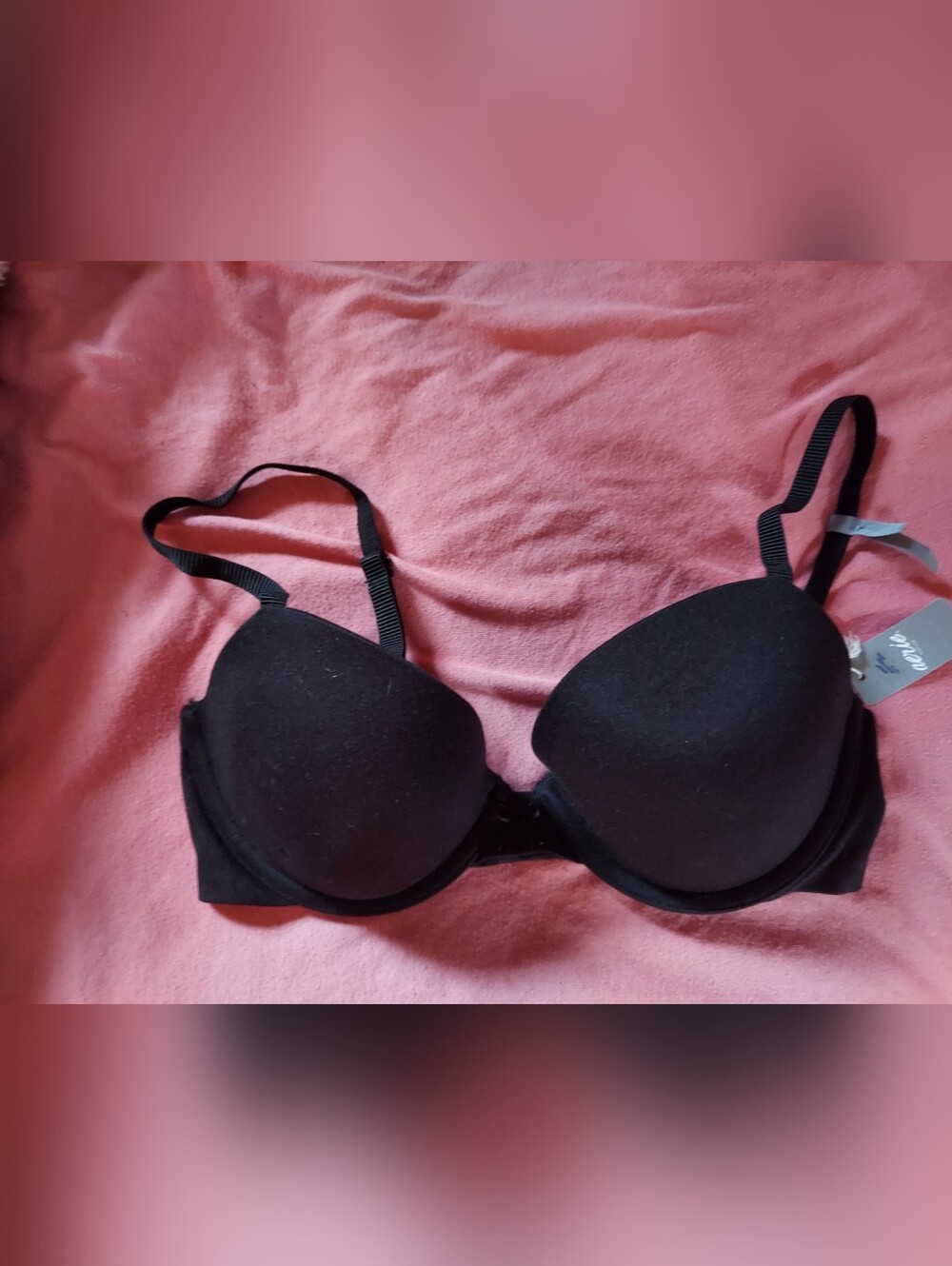 aerie Black Smooth Padded Underwire Lindsey Bra